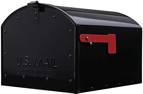 large steel post mounted mail box|extra large double door mailbox.